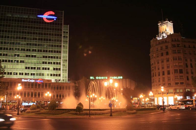 Plaza Basilio Paraiso, Zaragoza, Aragon, EspaÃ±a...