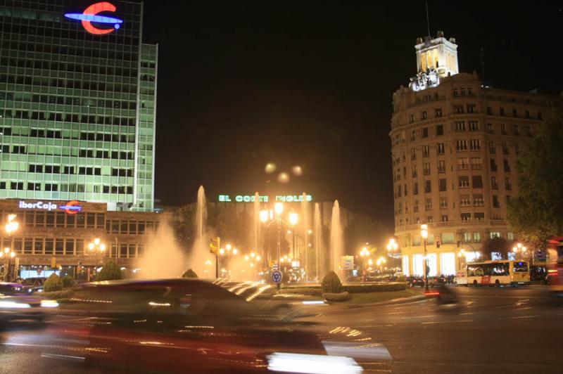 Plaza Basilio Paraiso, Zaragoza, Aragon, EspaÃ±a...