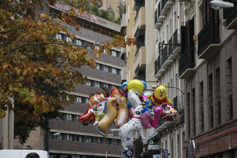 Venta de Globos, Paseo de la Independencia, Zarago...