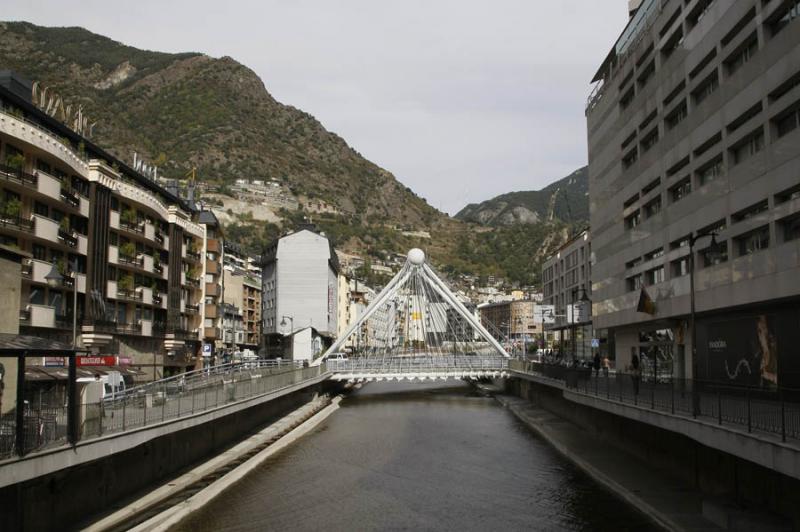 Puente de Paris, Andorra, Andorra la Vieja, Europa...