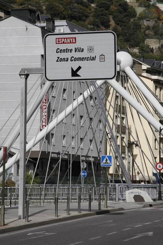 Puente de Paris, Andorra, Andorra la Vieja, Europa...