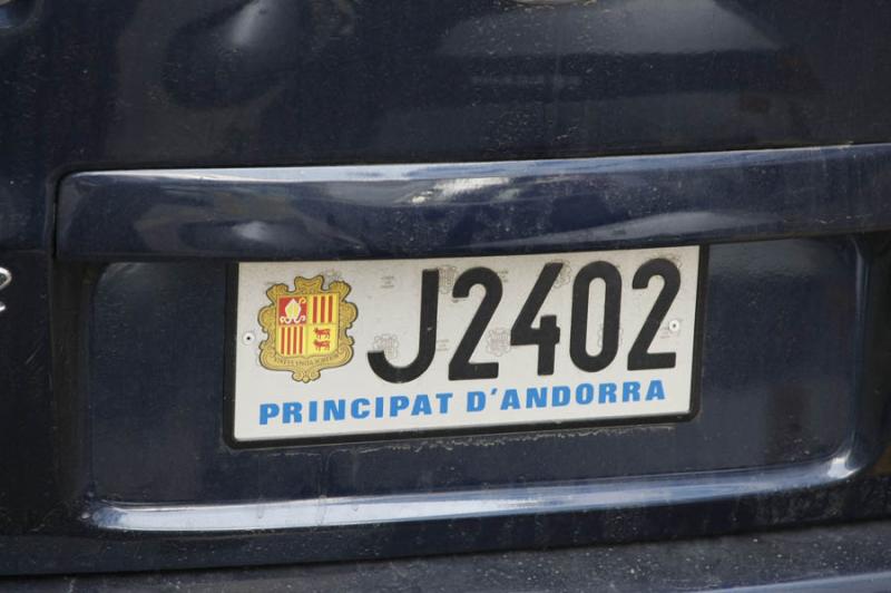 Placa de Andorra, Andorra la Vieja, Europa Occiden...