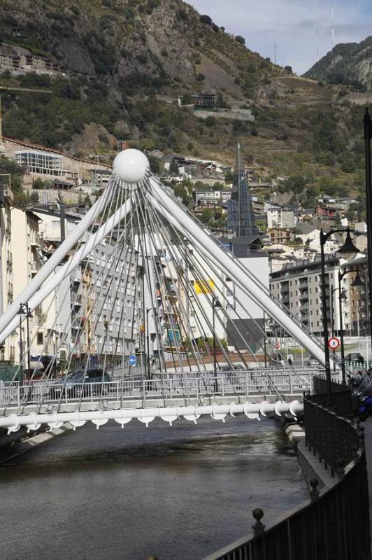 Puente de Paris, Andorra, Andorra la Vieja, Europa...