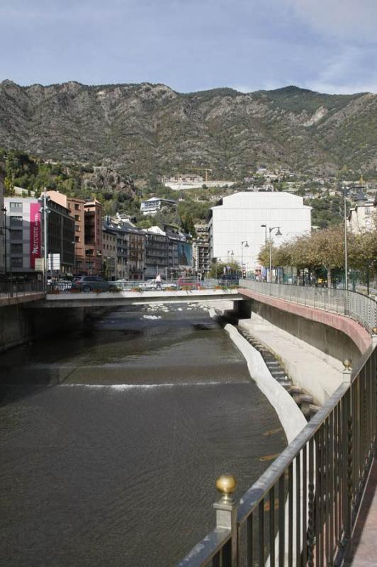 Rio Valira, Andorra, Andorra la Vieja, Europa Occi...