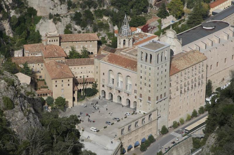 Monasterio de Monserrat, Monserrat, Barcelona, Cat...