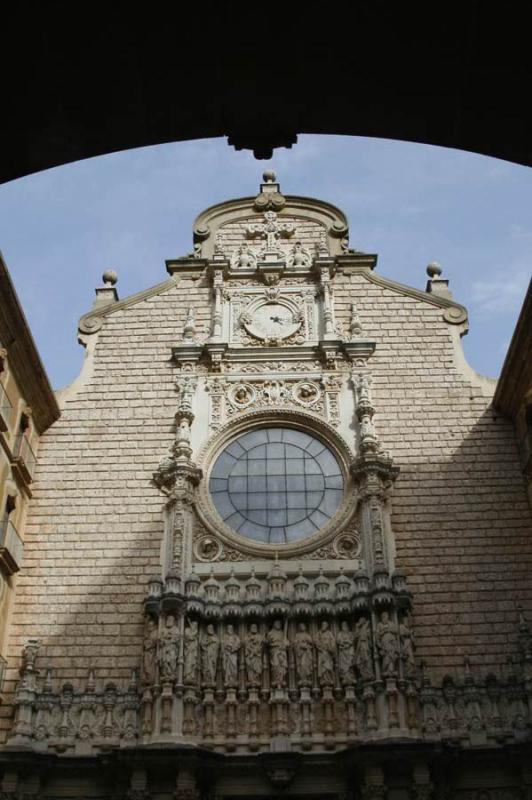 Basilica de Montserrat, Monserrat, Barcelona, Cata...