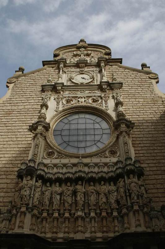 Basilica de Montserrat, Monserrat, Barcelona, Cata...