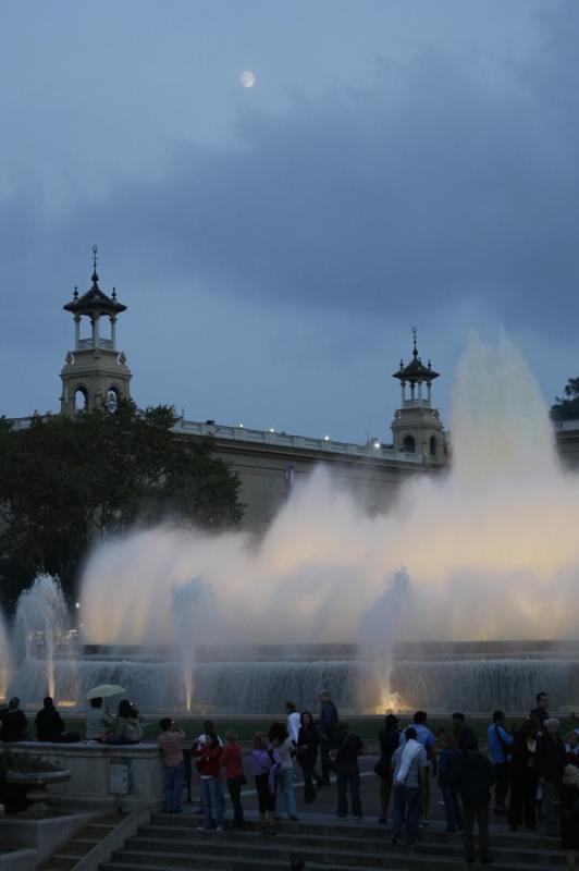 Fuente Magica de Montjuic, Barcelona, CataluÃ±a,...