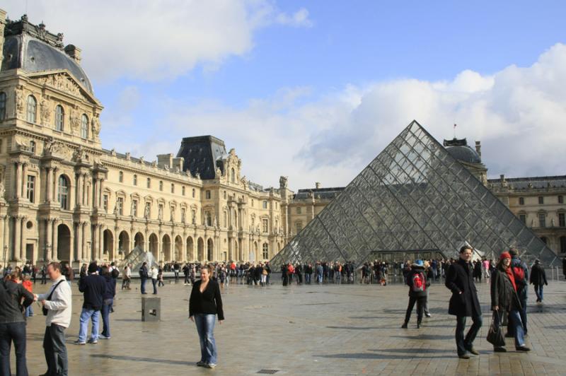 Museo del Louvre, Paris, Francia, Europa Occidenta...