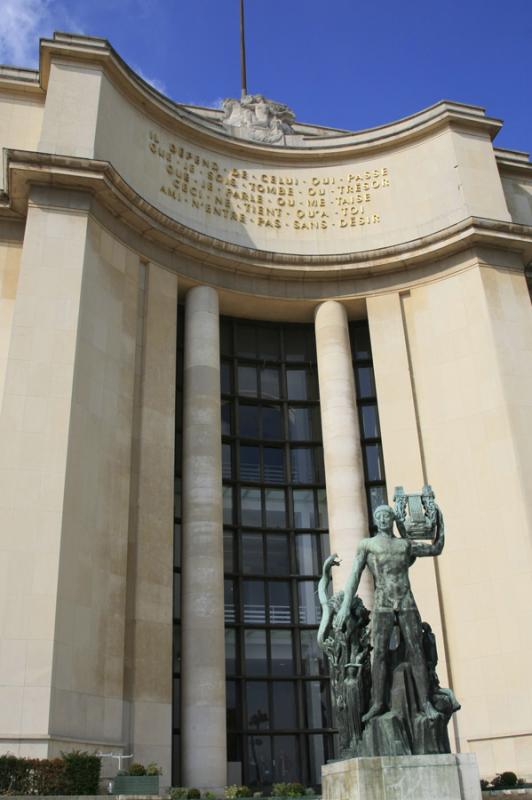 Palacio de Chaillot, Paris, Francia, Europa Occide...