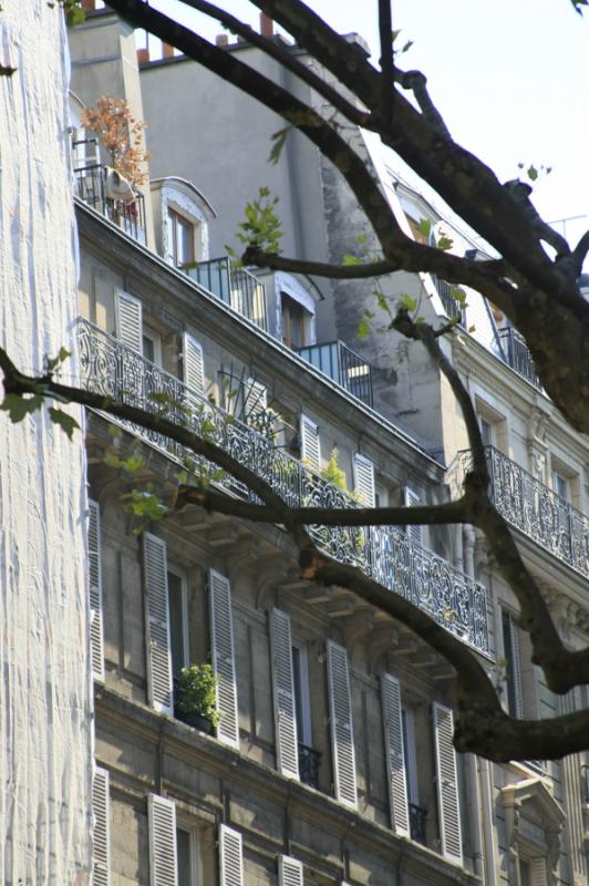 Edificios de la Avenida Poincare, Paris, Francia, ...