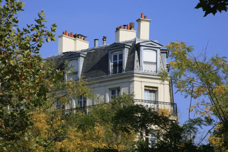 Edificios de la Avenida Poincare, Paris, Francia, ...