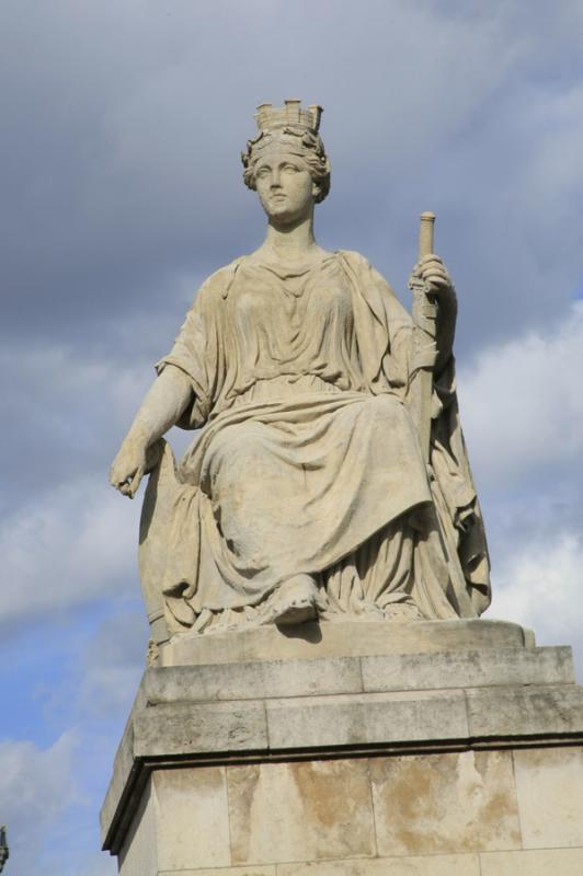 Plaza de la Concordia, Paris, Francia, Europa Occi...