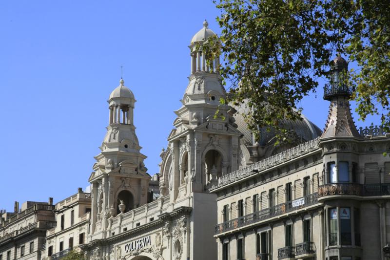 Cine Coliseum, La Rambla, Barcelona, CataluÃ±a, ...