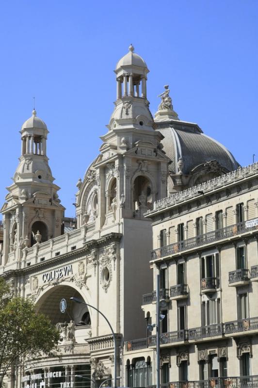 Cine Coliseum, La Rambla, Barcelona, CataluÃ±a, ...