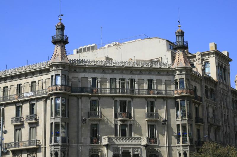 Casa Pich i Pon, La Rambla, Barcelona, CataluÃ±a...