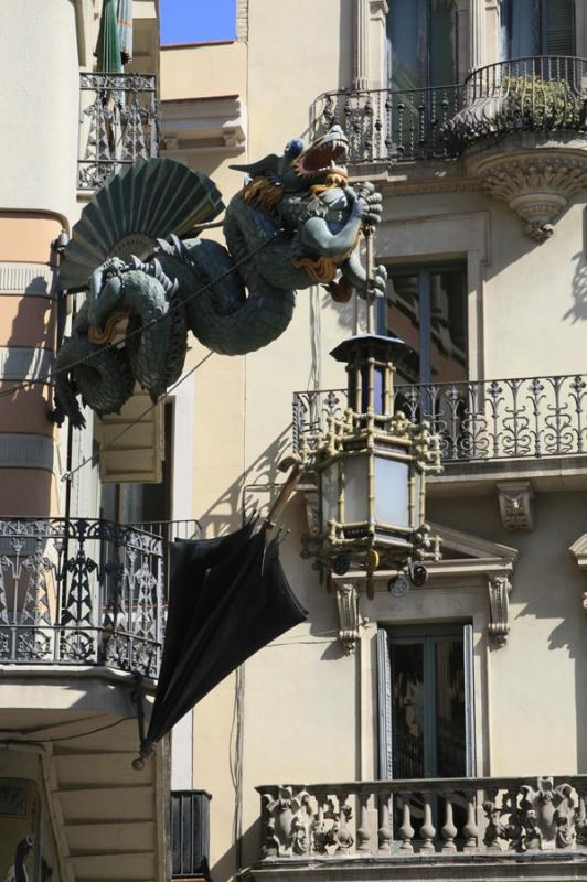 Casa Bruno Cuadros, La Rambla, Barcelona, CataluÃ...