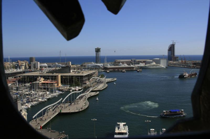 Puerto Vell, La Rambla, Barcelona, CataluÃ±a, Eu...