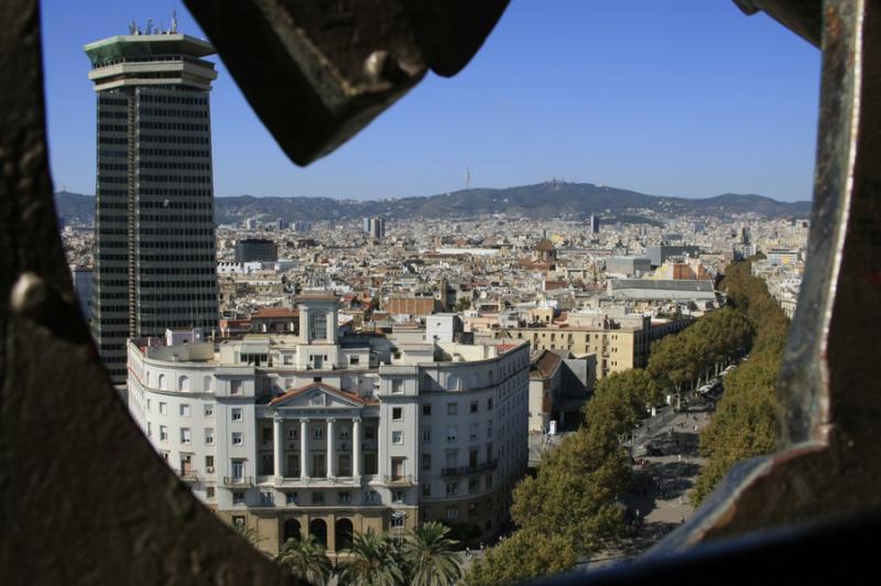 Avenida de les Drassanes, La Rambla, Barcelona, Ca...