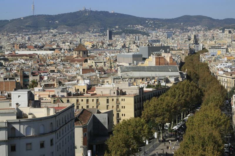 La Rambla, Barcelona, CataluÃ±a, Europa Occident...