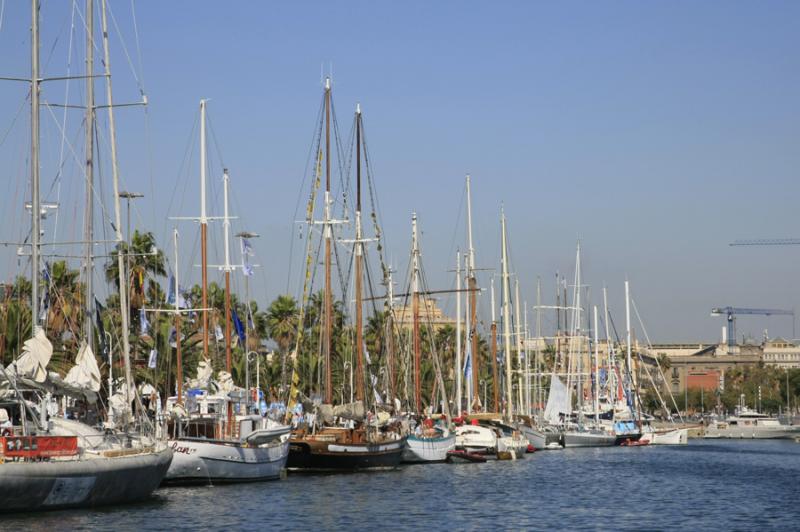 Puerto Vell, La Rambla, Barcelona, CataluÃ±a, Eu...