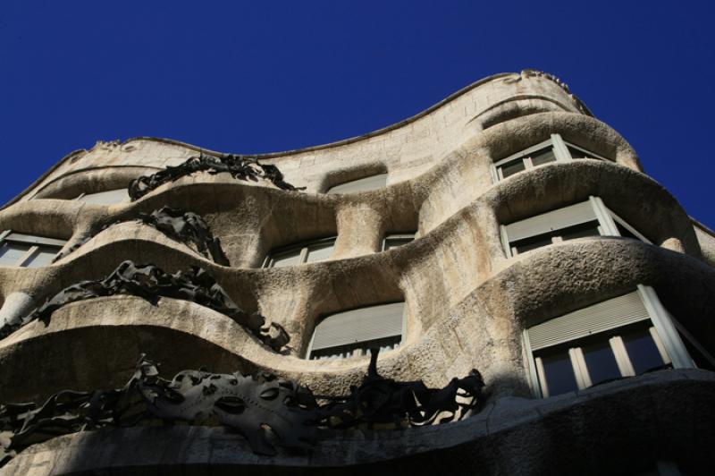 Casa Mila, La Pedrera, Barcelona, CataluÃ±a, Esp...