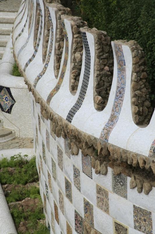 Parque GÃ¼ell, Barcelona, CataluÃ±a, EspaÃ±a...