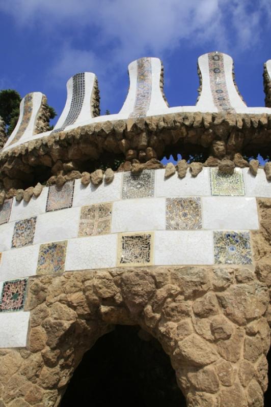 Parque GÃ¼ell, Barcelona, CataluÃ±a, EspaÃ±a...