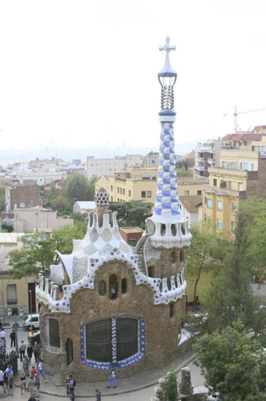 Parque GÃ¼ell, Barcelona, CataluÃ±a, EspaÃ±a...