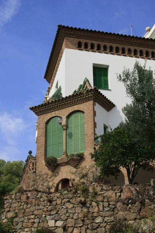 Casa Trias, Parque GÃ¼ell, Barcelona, CataluÃ±...