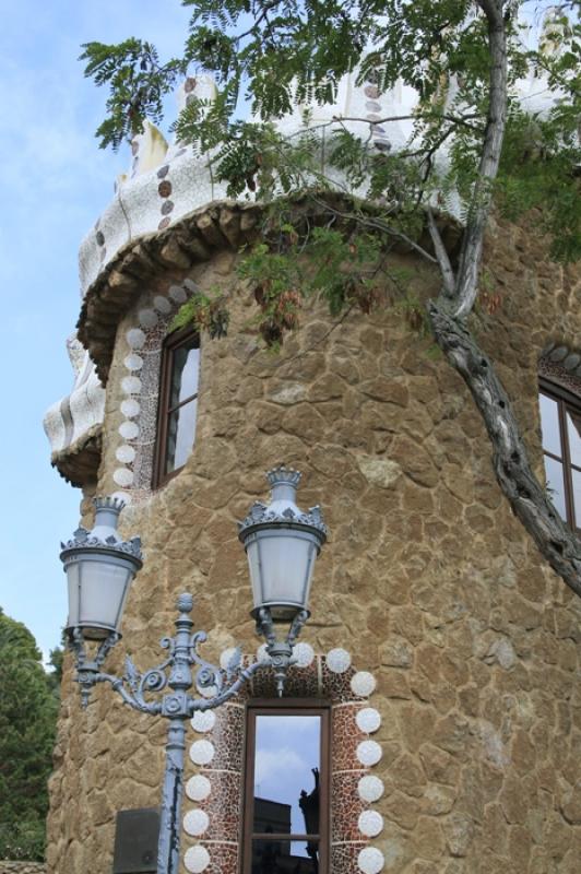 Parque GÃ¼ell, Barcelona, CataluÃ±a, EspaÃ±a...