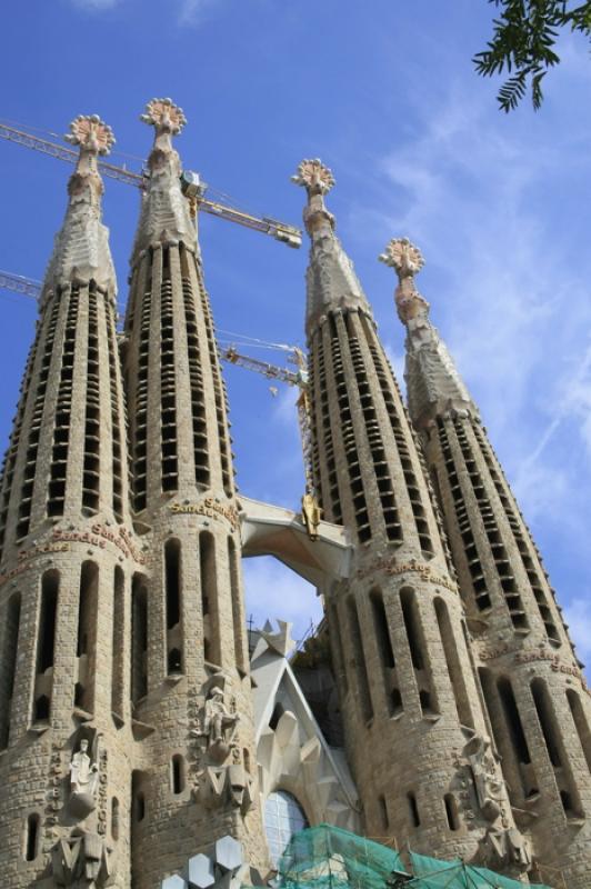 Templo Expiatorio de la Sagrada Familia, Barcelona...