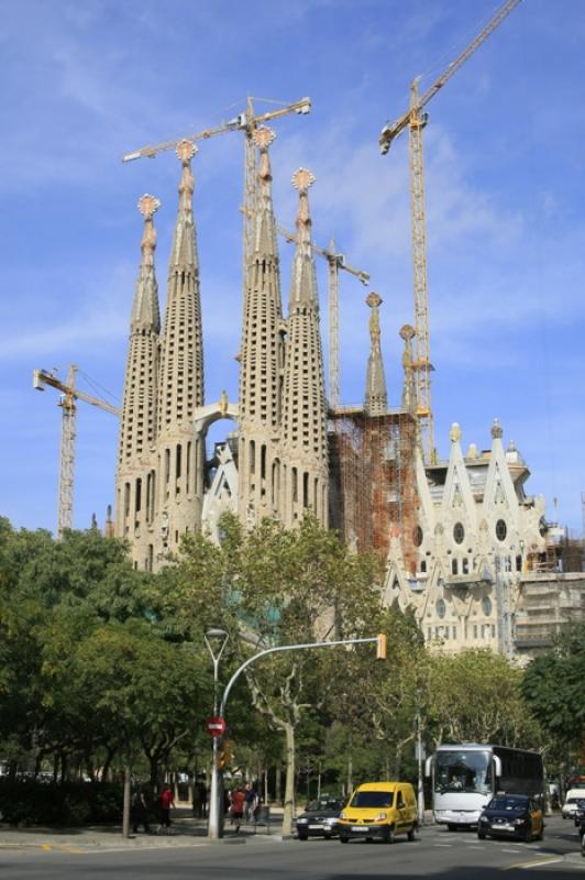 Templo Expiatorio de la Sagrada Familia, Barcelona...