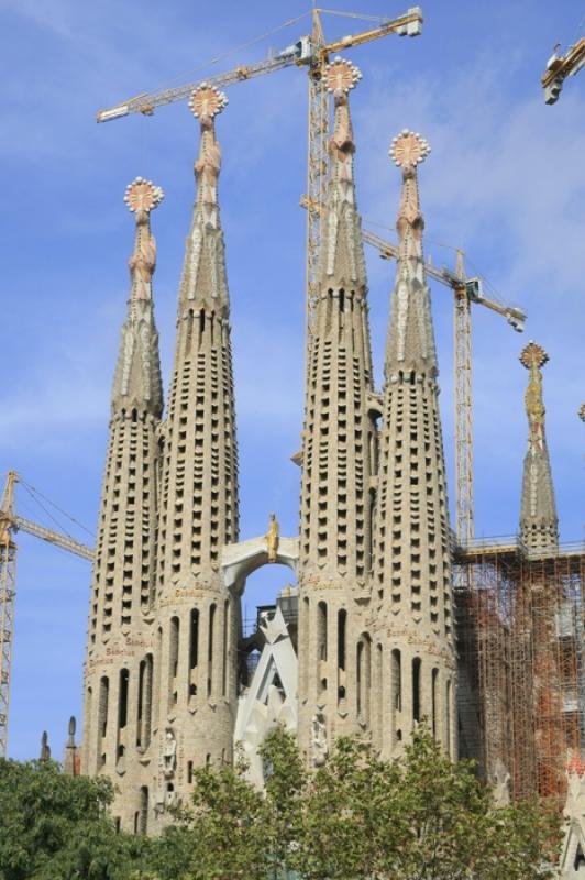 Templo Expiatorio de la Sagrada Familia, Barcelona...