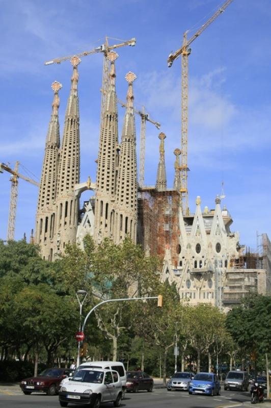 Templo Expiatorio de la Sagrada Familia, Barcelona...