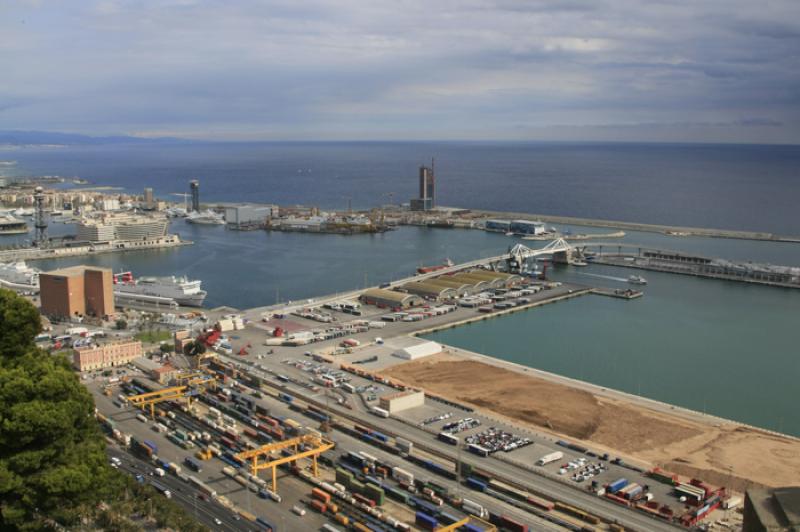 Puerto de Barcelona, Barceloneta, Barcelona, Catal...