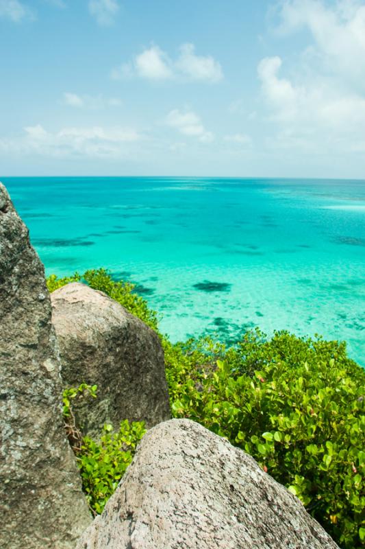 Paisaje de Isla de San Andres, Archipielago de San...