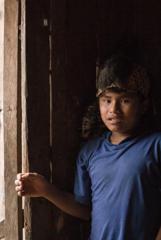 Niño Indigena, Quito, Ecuador, Sur America