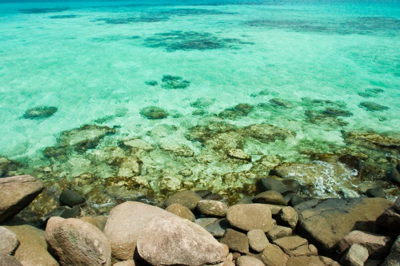 Rocas en el Mar