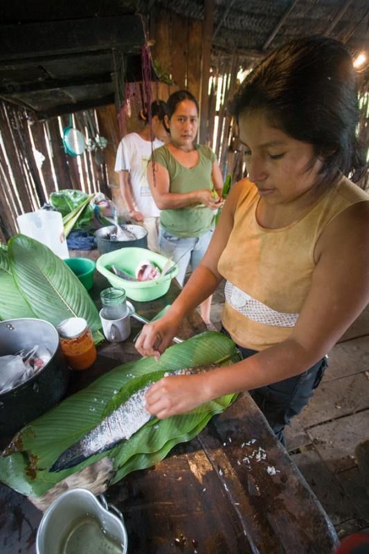 Mujer Cocinando, Quito, Ecuador, Sur America