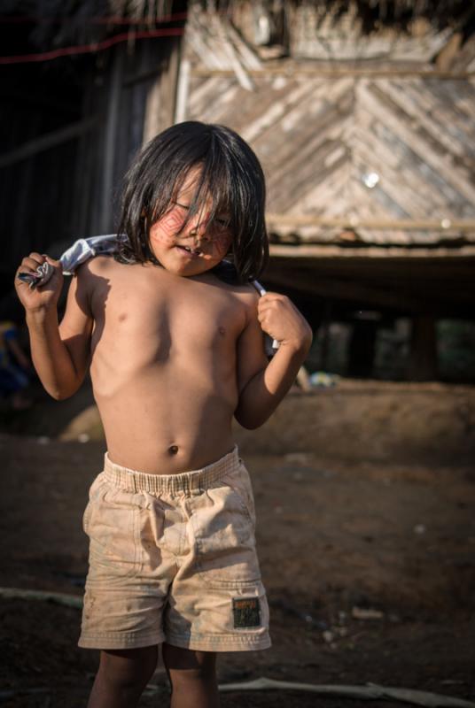 Niño Indigena, Quito, Ecuador, Sur America