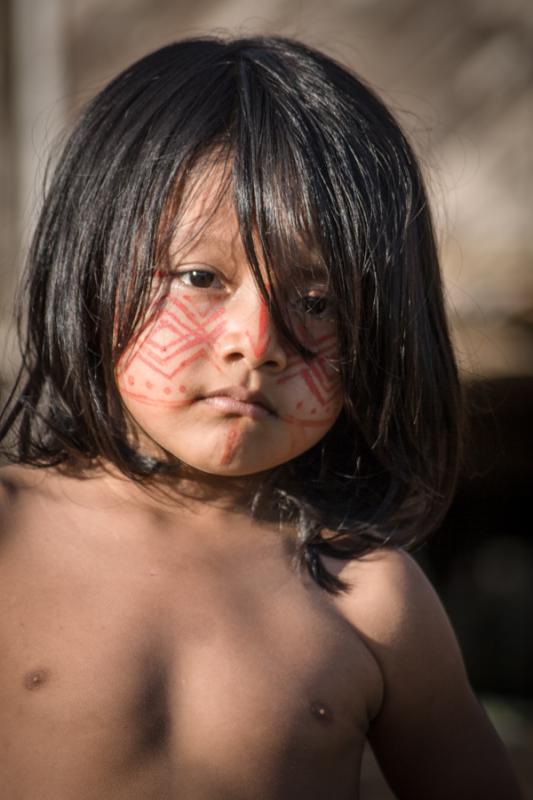 Niño Indigena, Quito, Ecuador, Sur America