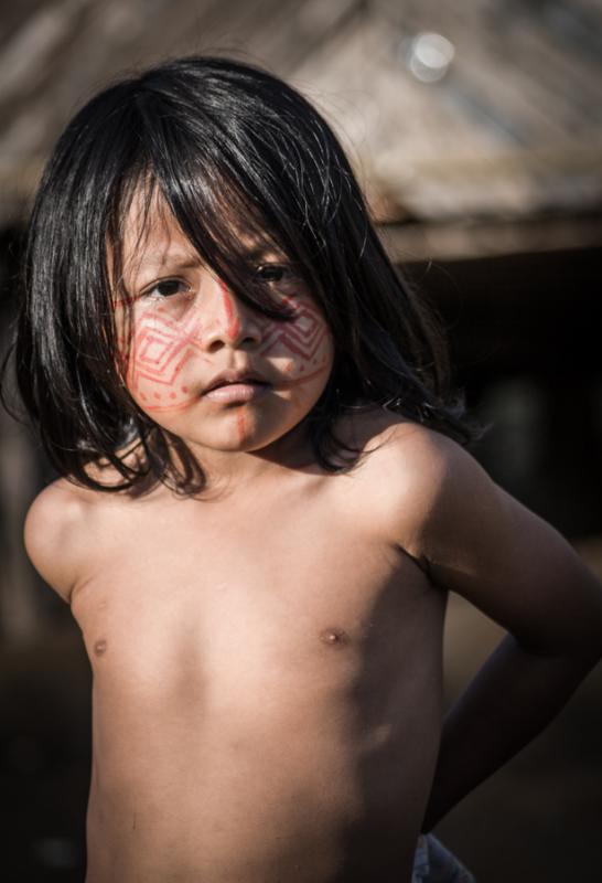 Niño Indigena, Quito, Ecuador, Sur America