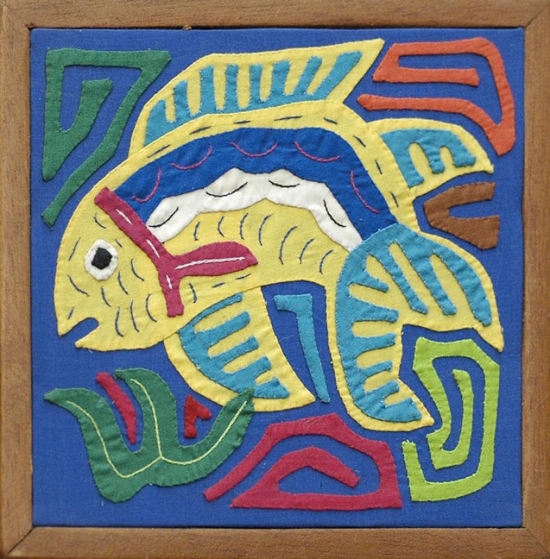 Molas Artesanales, Ciudad de Panama, Panama, Ameri...