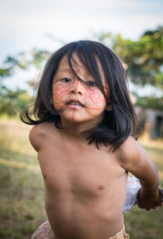 Niño Indigena, Quito, Ecuador, Sur America