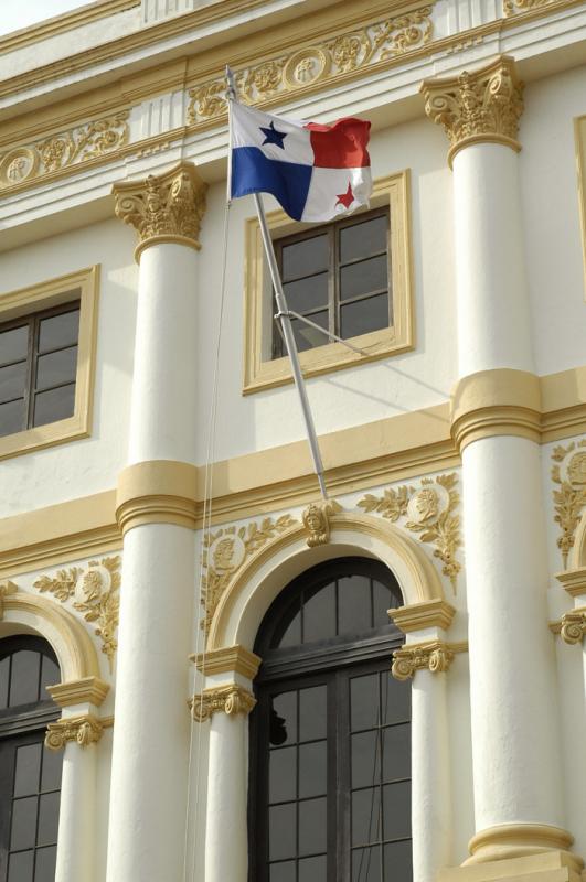 Bandera de Panama, San Felipe, Casco Viejo, Ciudad...