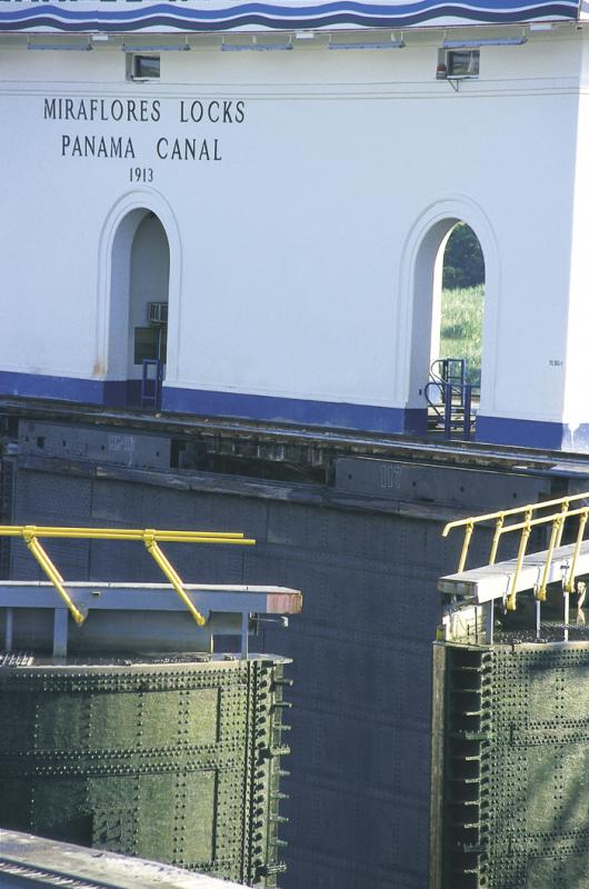 Miraflores Locks, Canal de Panama, Ciudad de Panam...