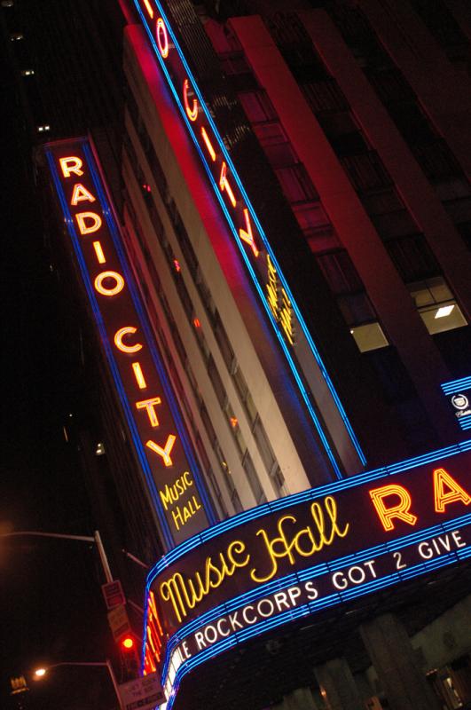 Radio City Music Hall, Rockefeller Center, Midtown...