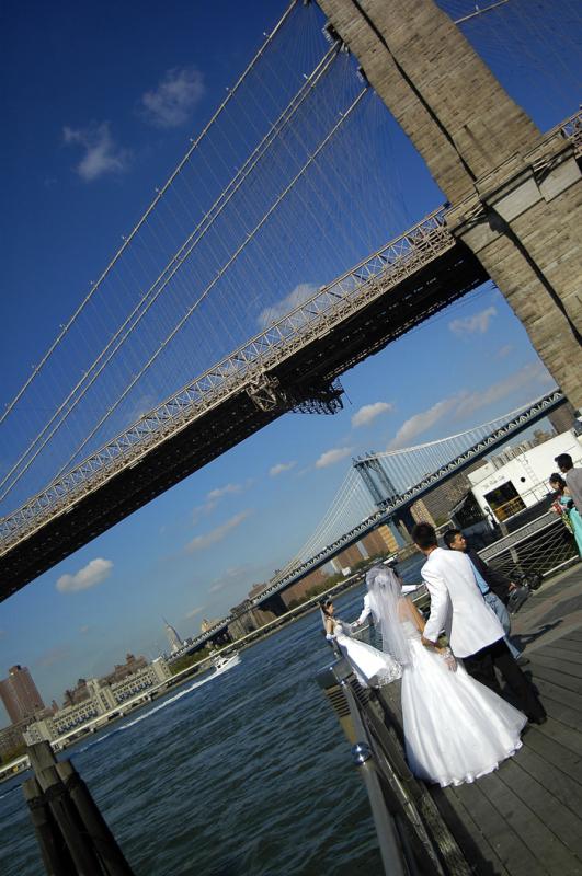 Puente de Brooklyn, Manhattan, Brooklyn, Nueva Yor...