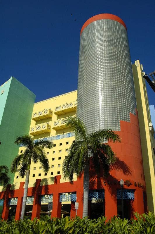 Arquitectura Art Deco, South Beach, Miami, Florida...